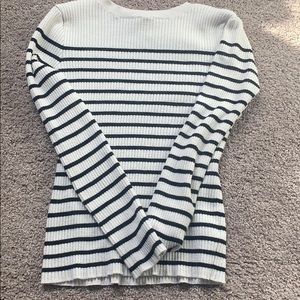 striped sweater